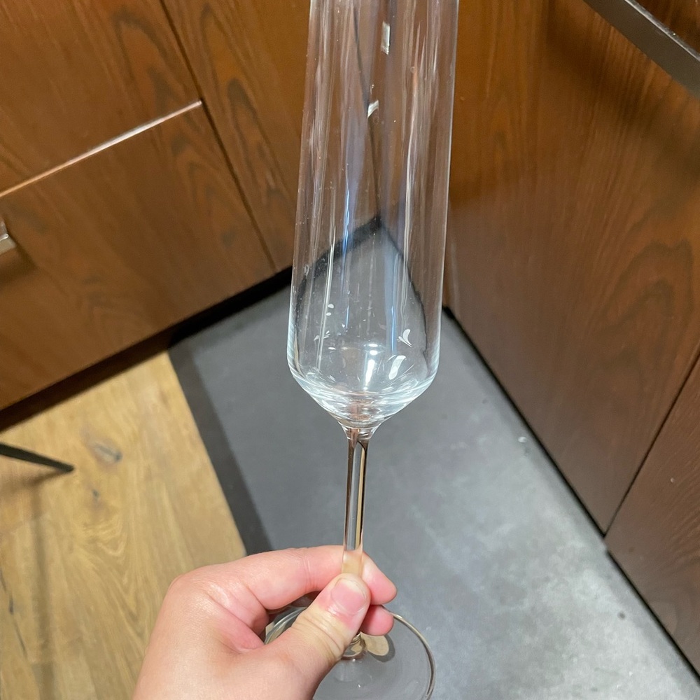 Crate & Barrel Tour Champagne Glass Set of 4